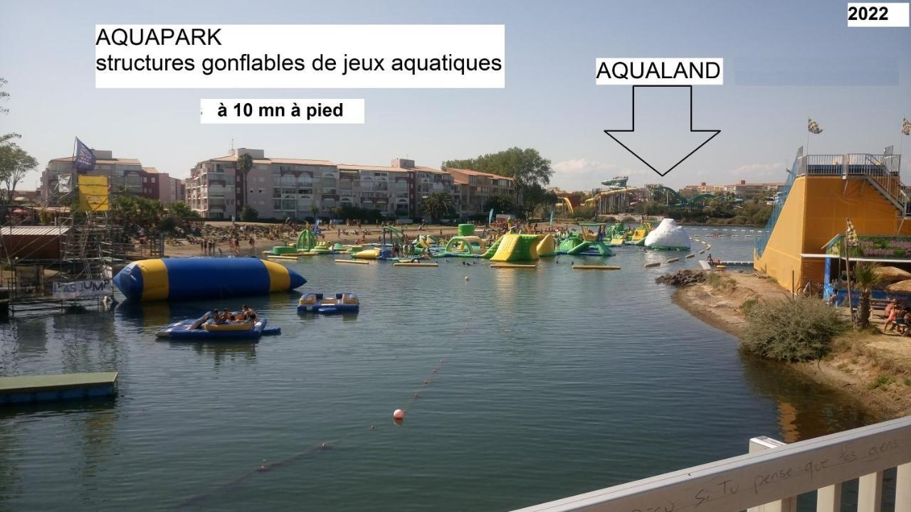 Lara 1 - Grand T2 Loggia Sans Vis-A-Vis Parking - Pres Centre-Port, Ile Des Loisirs, Plage Richelieu Agde Exterior foto